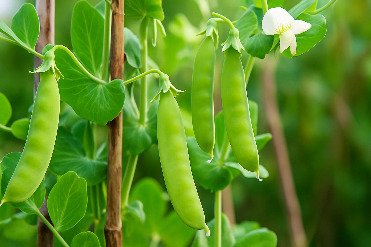 豆苗からさやえんどうへの育て方完全ガイド！土植えから収穫まで