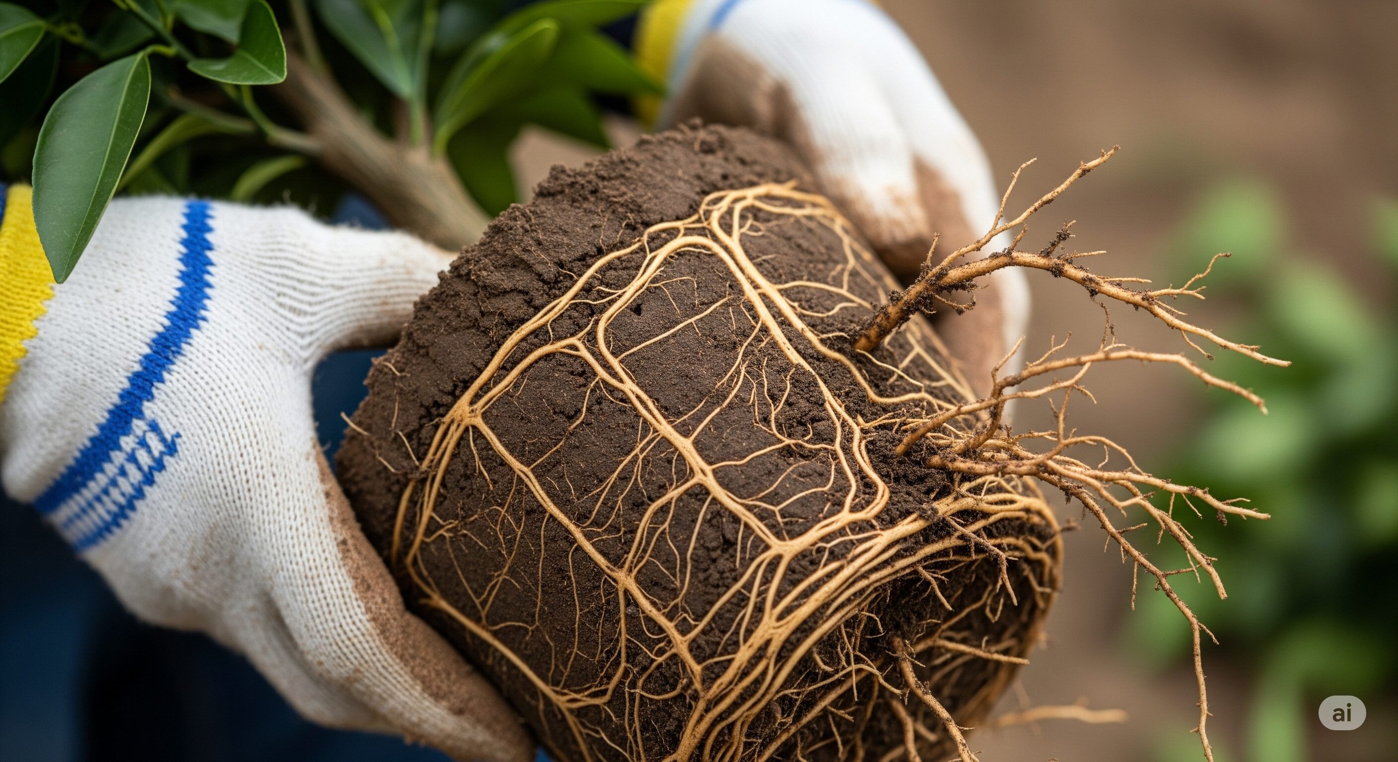 植え替え時の根の扱い方