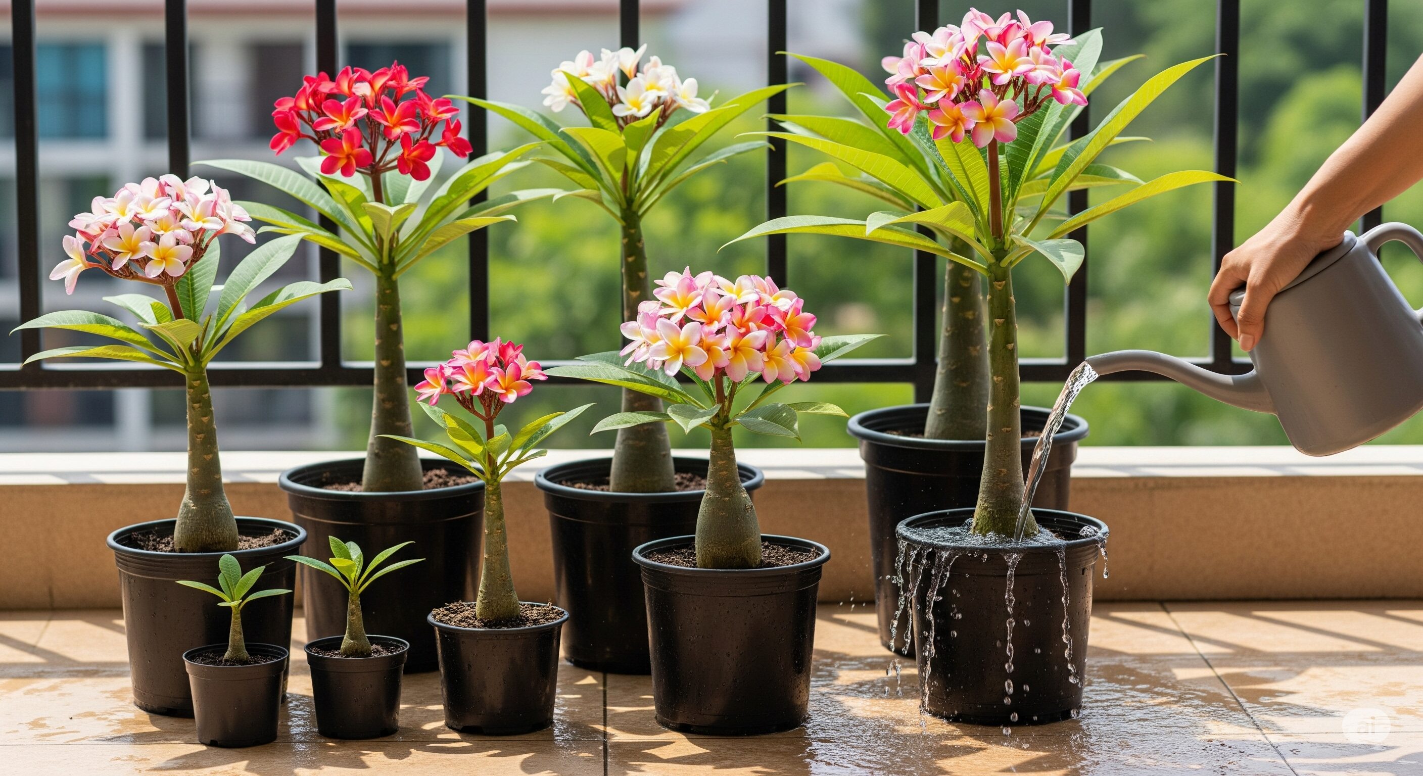 プルメリアの育て方・鉢植えでの栽培