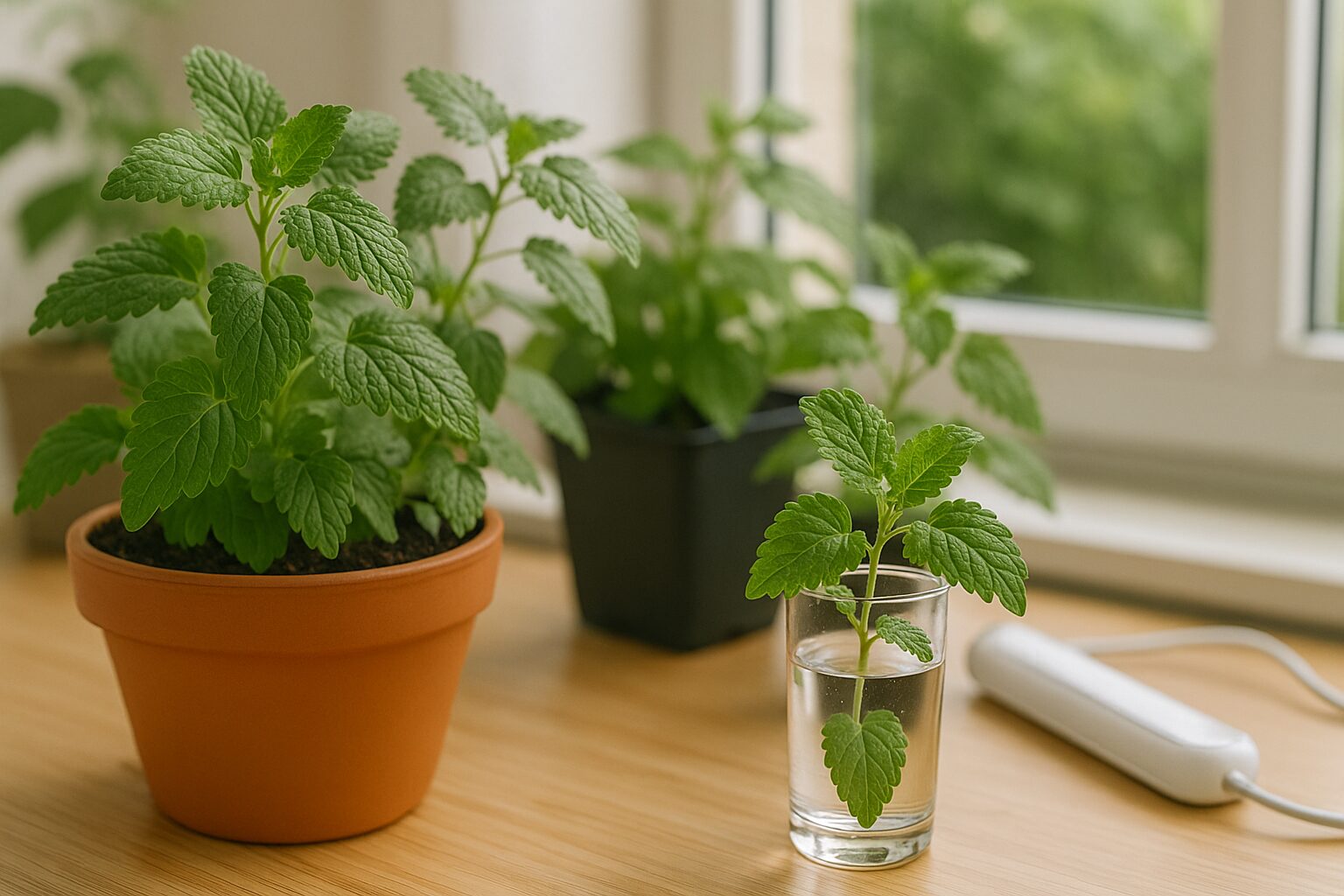 レモンバームの室内での育て方完全ガイド｜鉢植えから水耕栽培まで