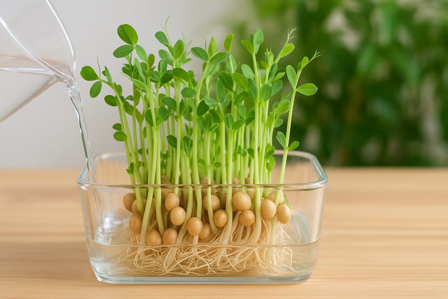 豆苗の育て方でカビを防ぐ基本方法