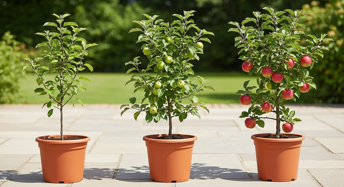りんごの育て方：鉢植えでの管理方法