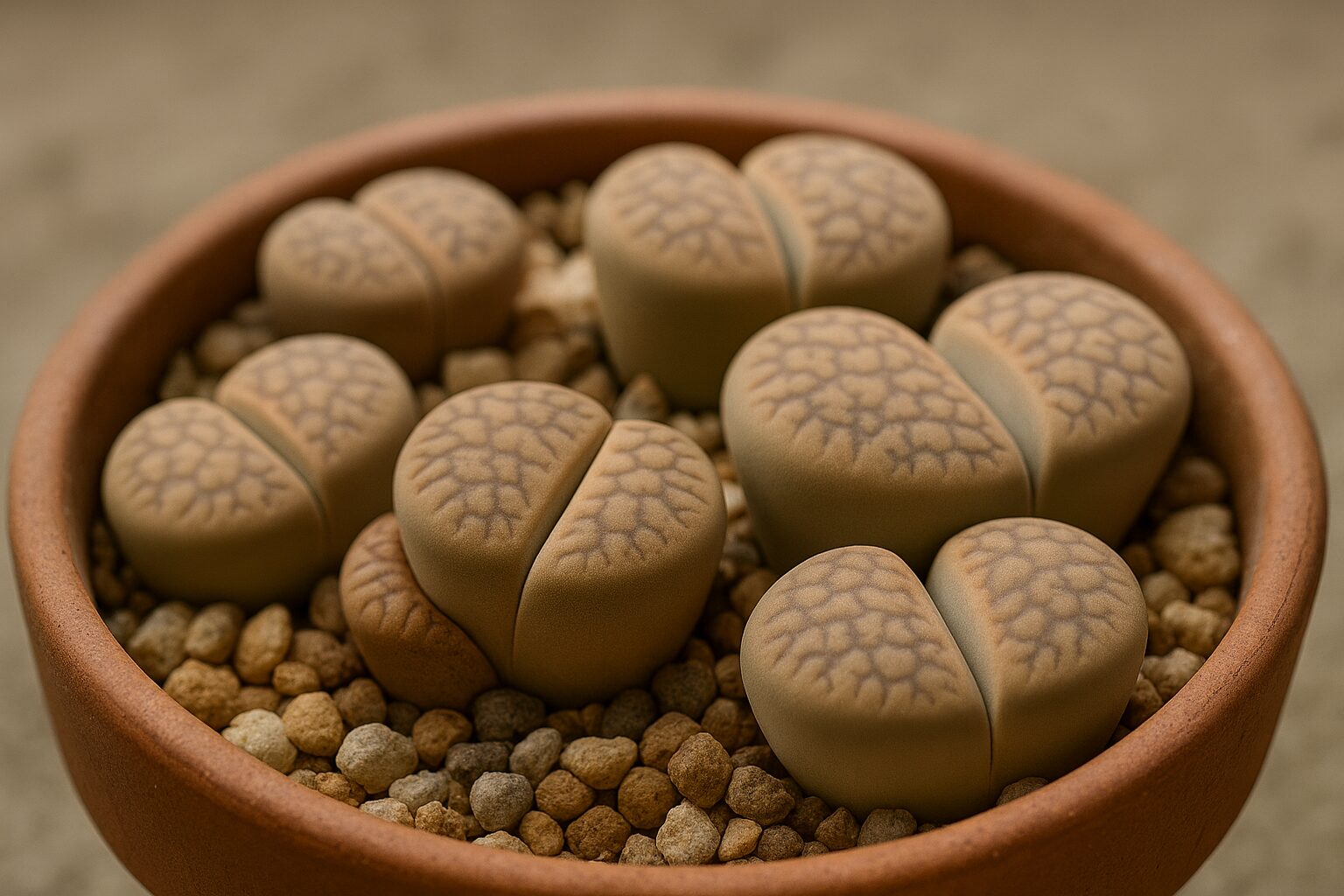 リトープスの育て方は難しい?夏冬の管理と植え替え完全ガイド