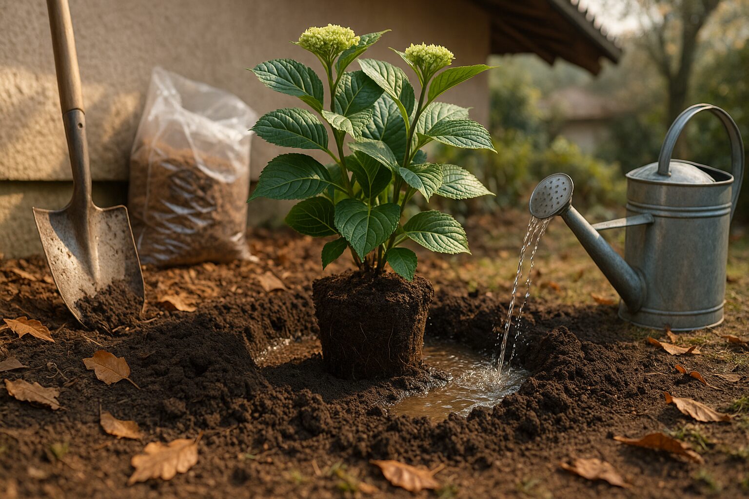 アジサイの植え替え時期は？地植えの方法と注意点を徹底解説