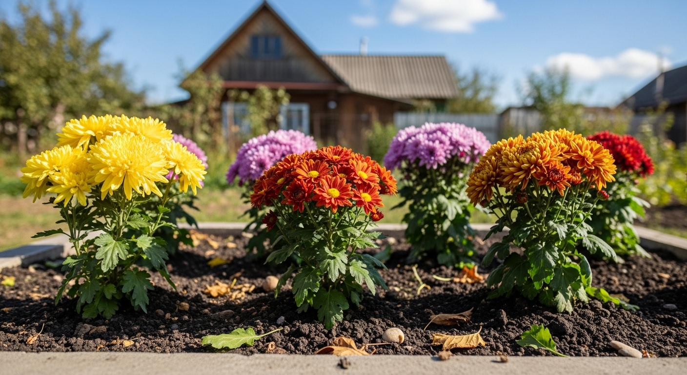 菊の育て方を地植えで成功させる基本
