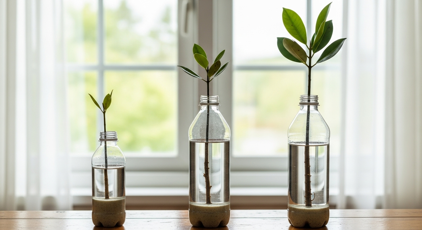 マングローブの種類と成長速度