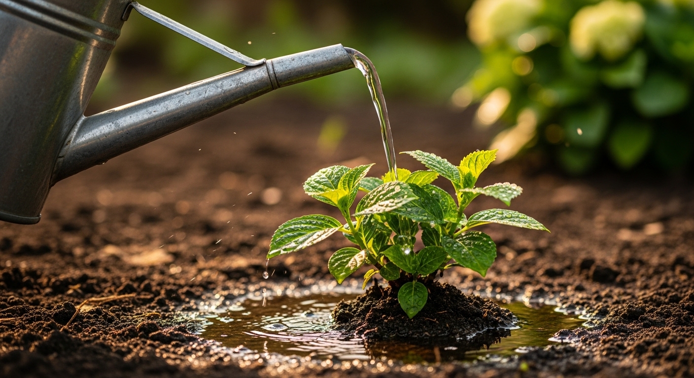 植え替え後の水やりと管理のポイント