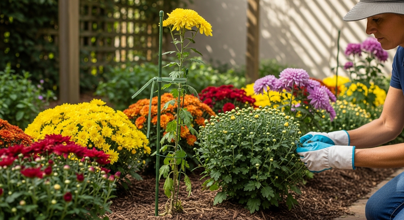 地植えの菊の育て方で知っておきたいコツ