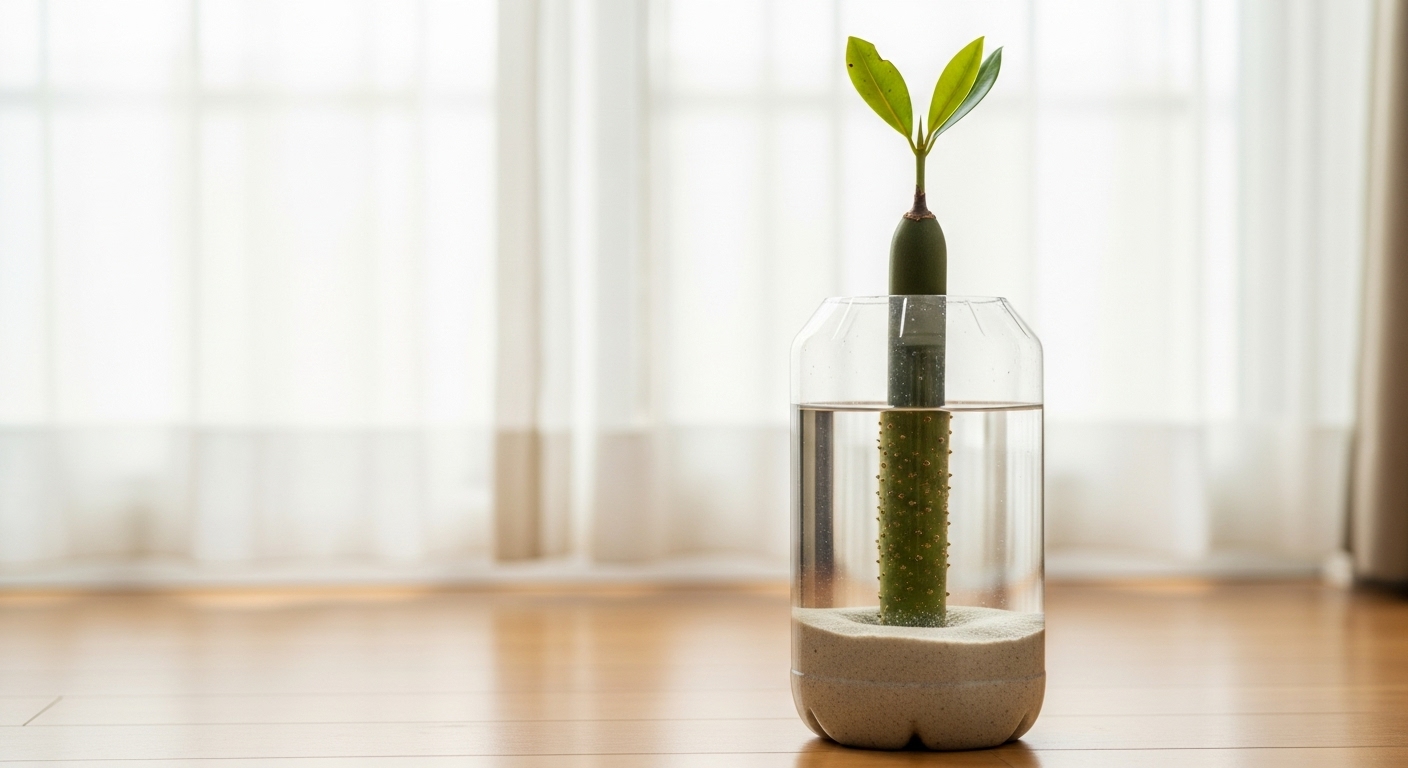 マングローブの育て方|ペットボトルで始める栽培方法