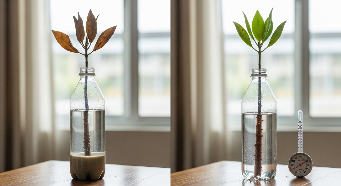 ペットボトルでマングローブを育てるコツと注意点