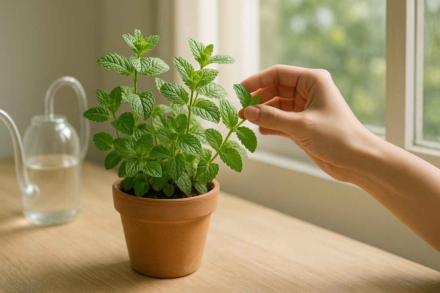 ミントの育て方｜室内での鉢植え・プランター・水耕栽培の全手順