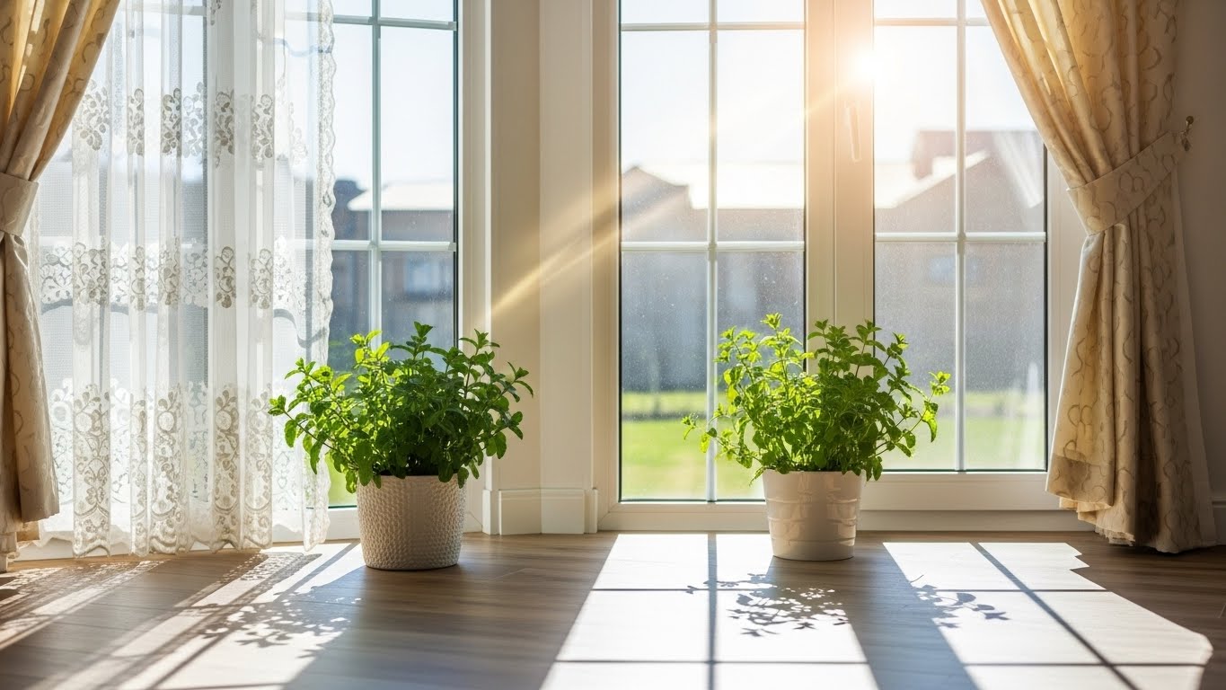 ミントの置き場所と日当たり