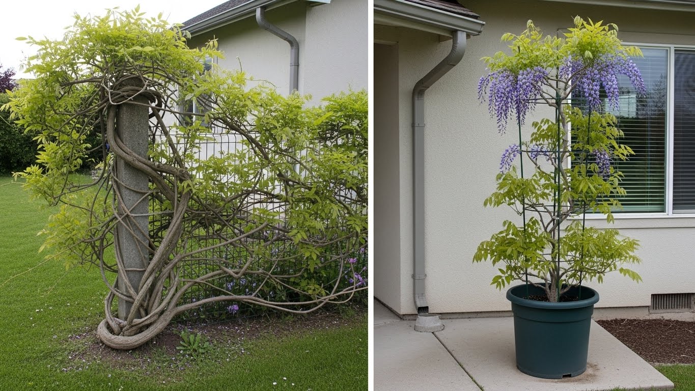 藤を家に植えてはいけない理由は何ですか？