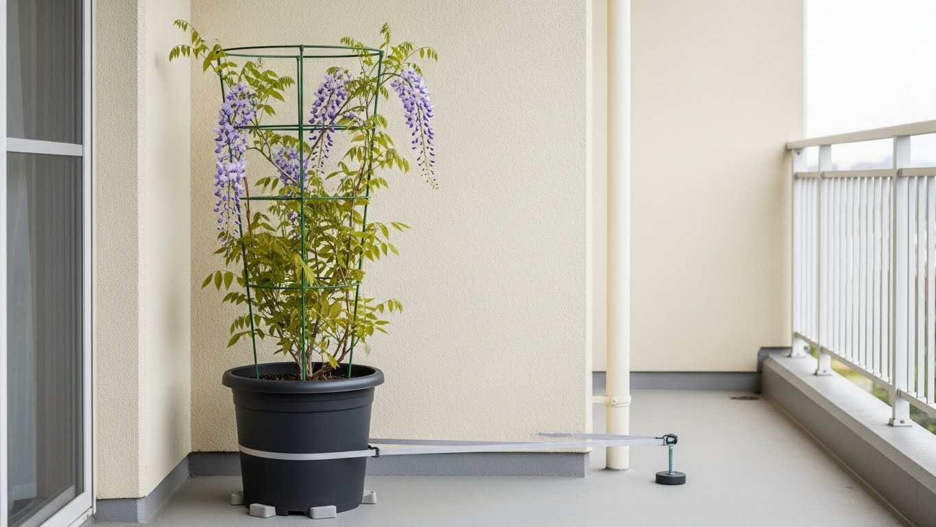 ベランダで藤を育てる際の注意点