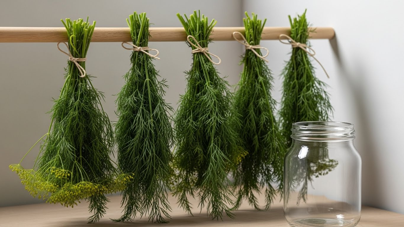 ディルの乾燥保存のコツ