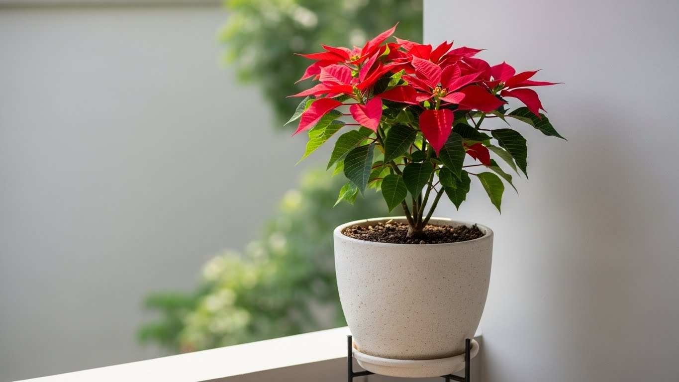 ポインセチアの育て方｜外で管理する基本条件
