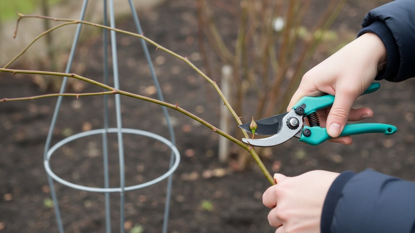 バラ・バレリーナの育て方で差がつく剪定と誘引