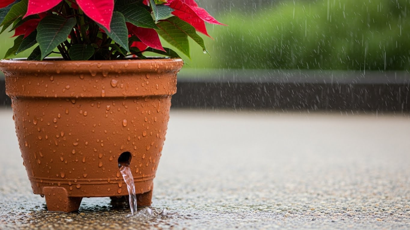 雨ざらしはNG！水はけ対策を徹底