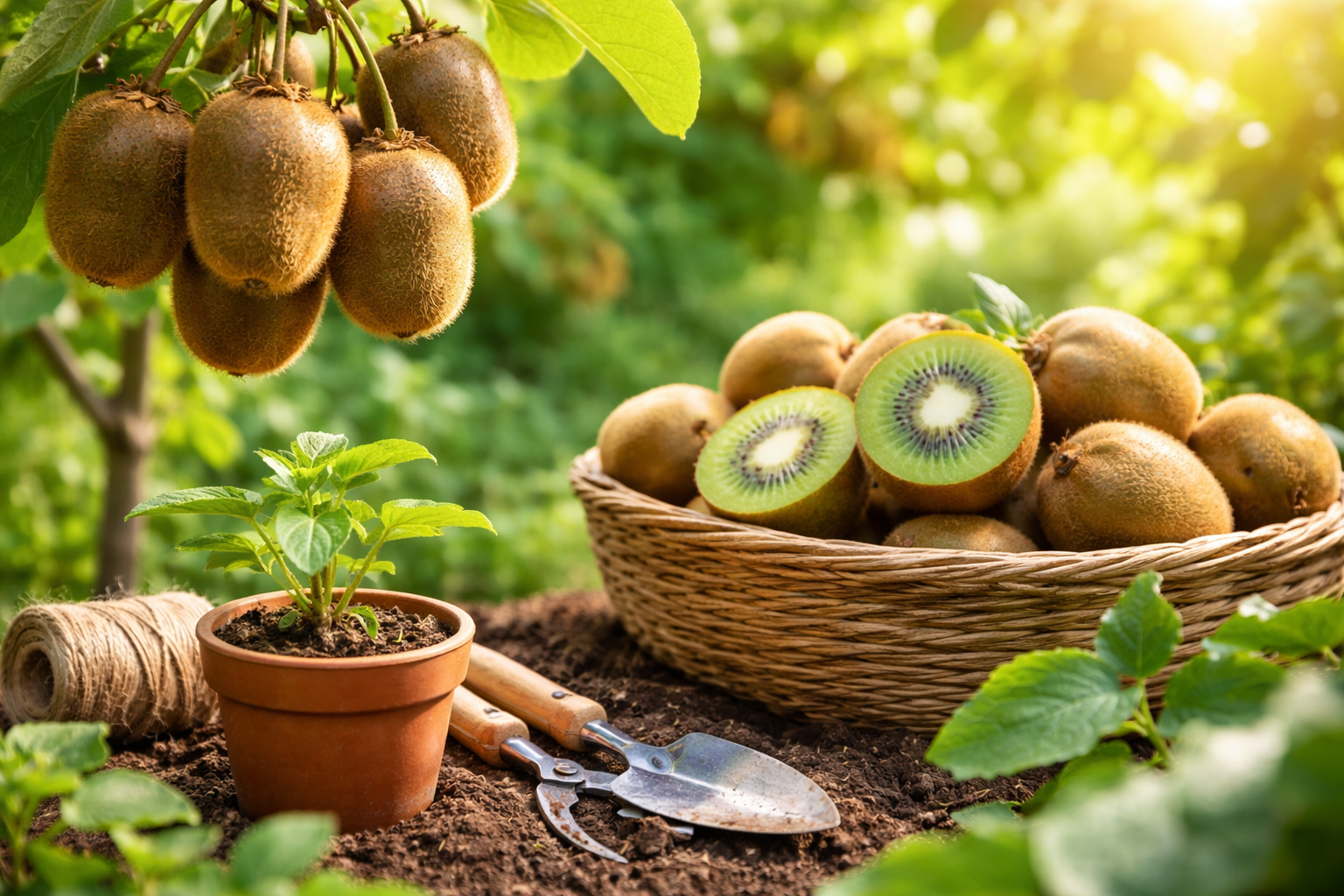 キウイの育て方と挿し木の時期や方法