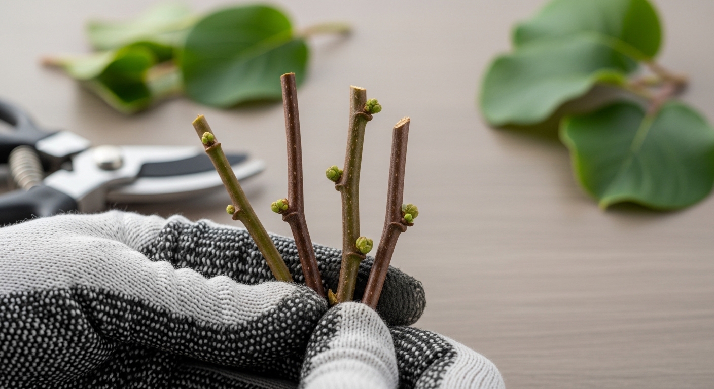 太い枝が良い？挿し穂の選び方