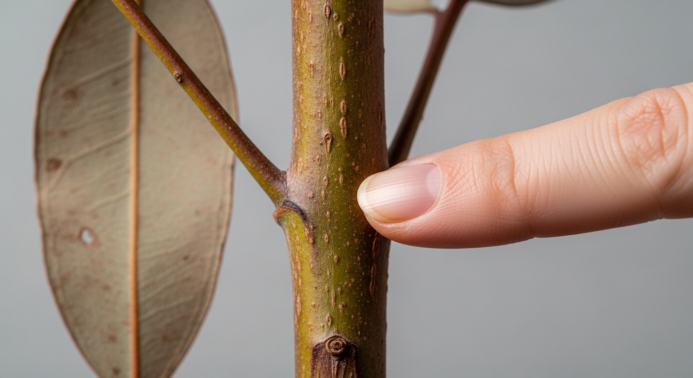 枯れたユーカリは復活する？茎での診断