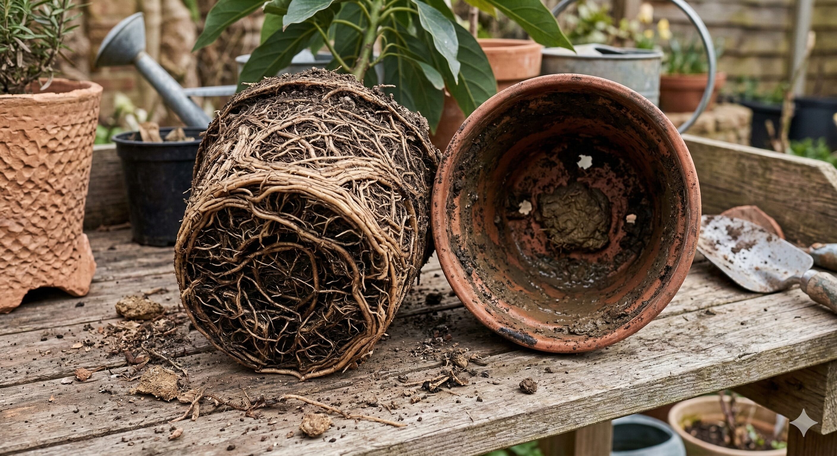 根詰まりと土壌環境の悪化