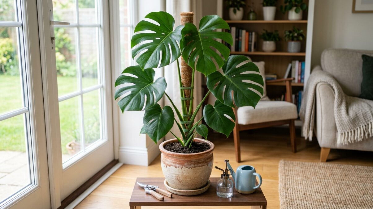 モンステラの育て方で広がるのを防ぐ管理術