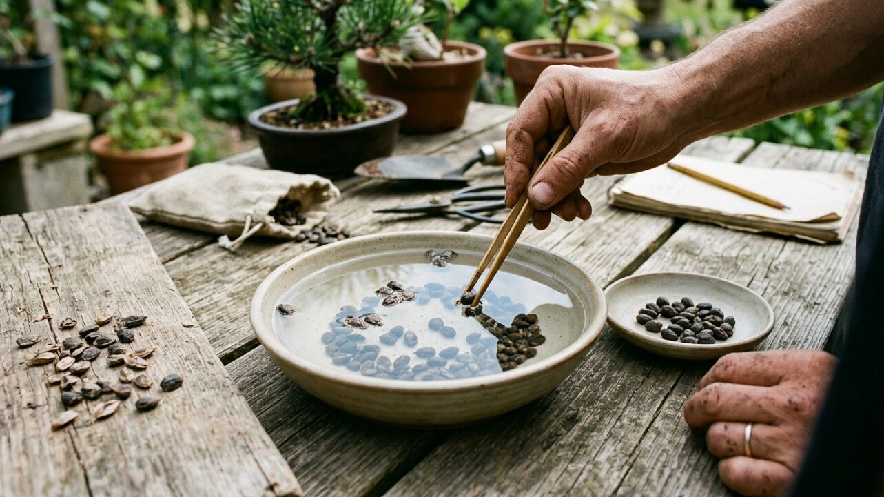 種の選別方法と水選法のやり方