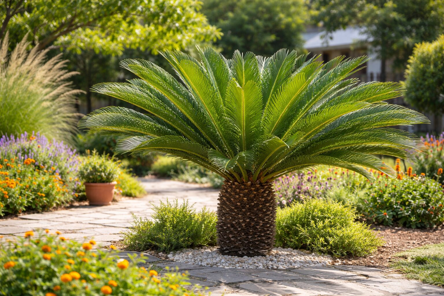 ソテツの育て方｜屋外の地植え・鉢植えで枯らさない管理のコツ