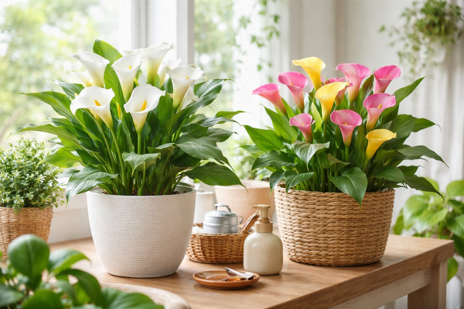 カラーの育て方を室内で成功させる全手順と注意点