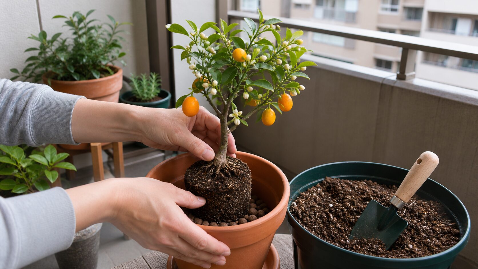 植え付け・植え替えの適期と浅植えの基本